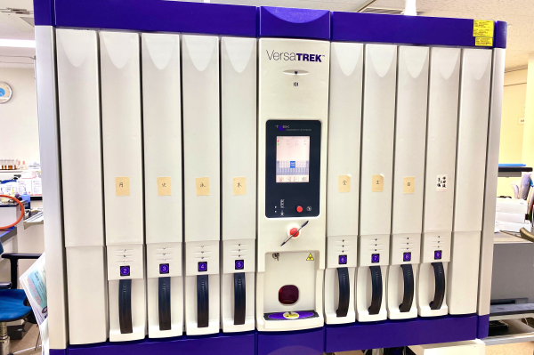 水俣市立総合医療センター臨床検査科細菌検査部門血液培養装置