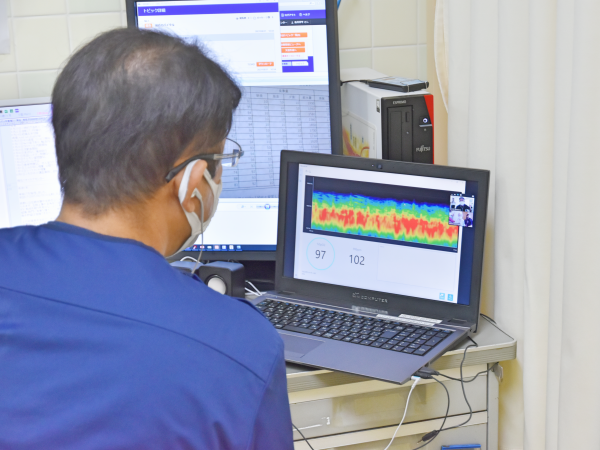 遠隔聴診対応ビデオチャットシステム